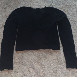 Fabletics ripped vintage crop top!